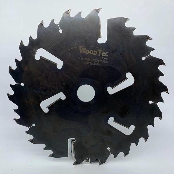 Фото Пила дисковая Ø400 х 50 х 4,2/2,8 Z = (18 + 18) + 4 WoodTec в интернет-магазине ToolHaus.ru