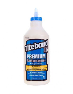 Фото Клей Titebond II Premium столярный влагостойкий (946 мл) в интернет-магазине ToolHaus.ru